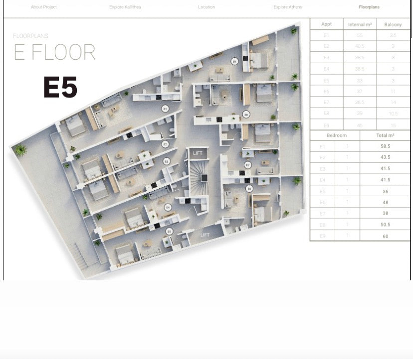 Kallithea, Athens – Modern 1BR Residence